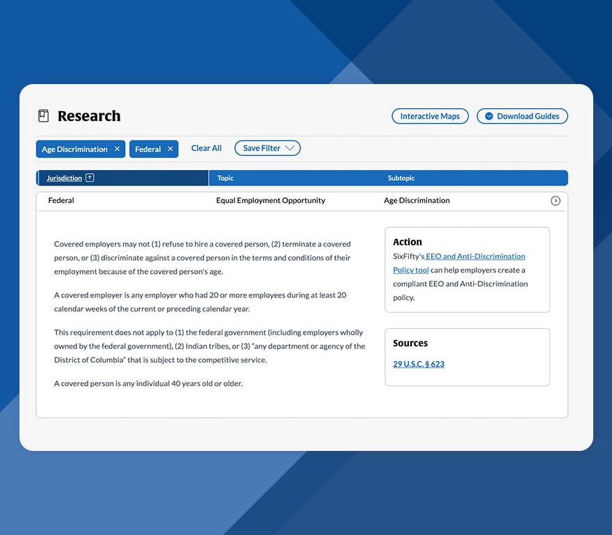Easily view compliance rules