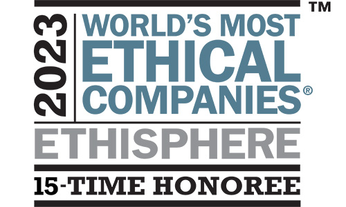 Logotipo de World's Most Ethical Companies 2023