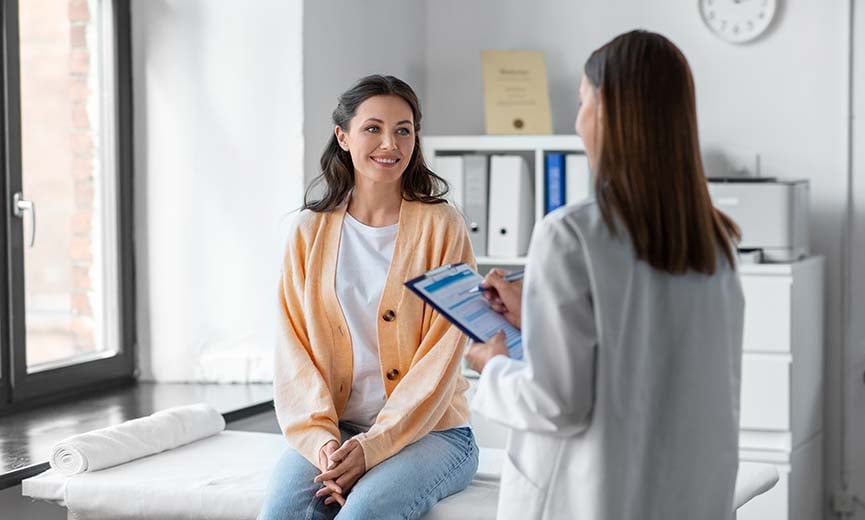 an employee using her health saving account for her medical checkup