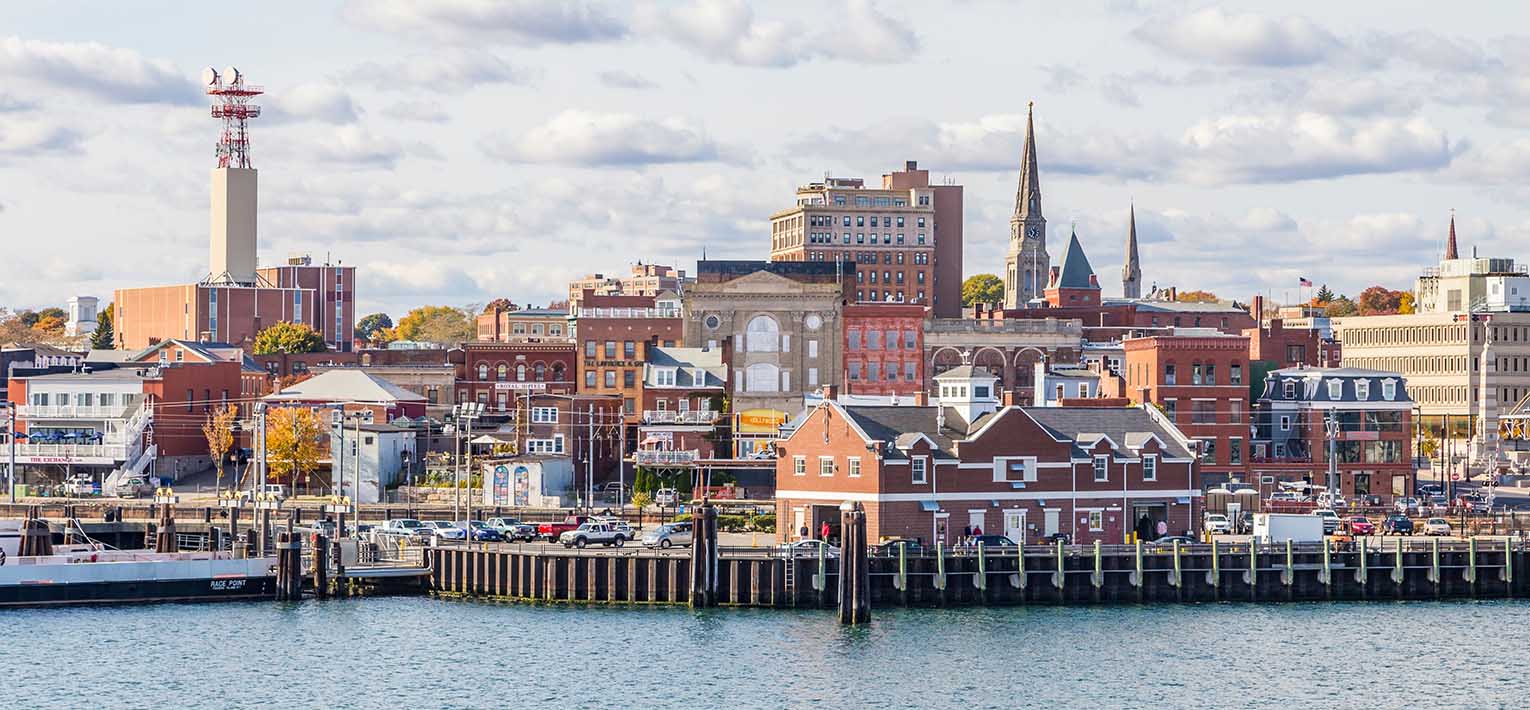 Landscape of New London, Connecticut