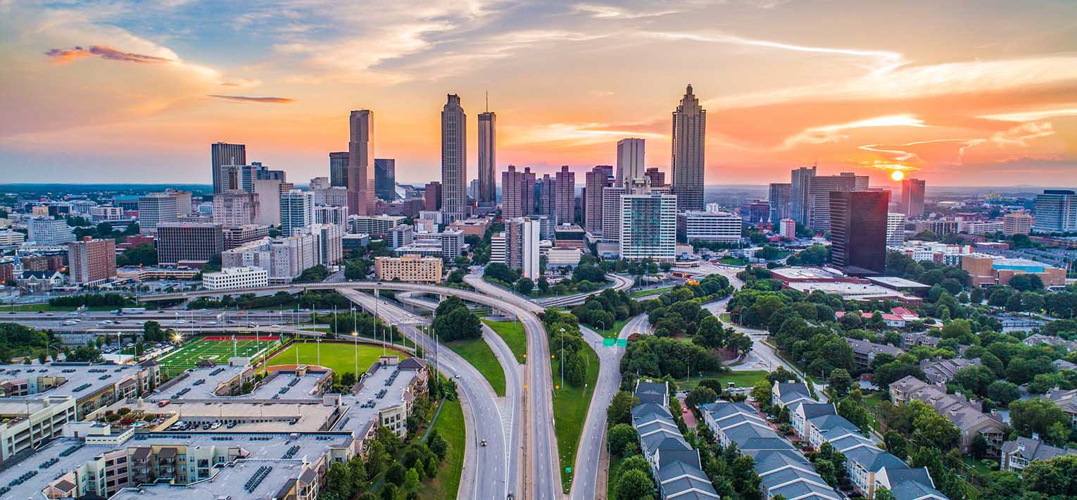 Paisaje de Atlanta, Georgia