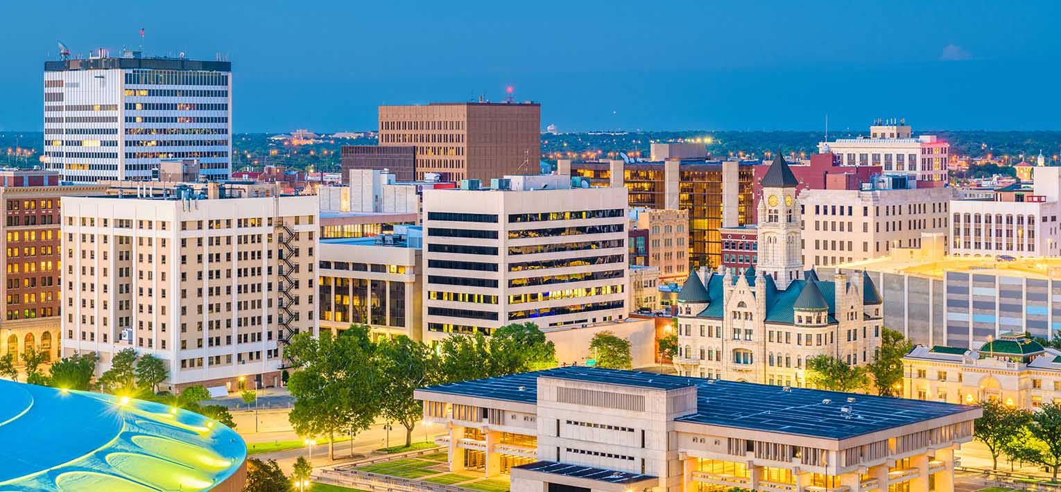 Landscape of Wichita, Kansas