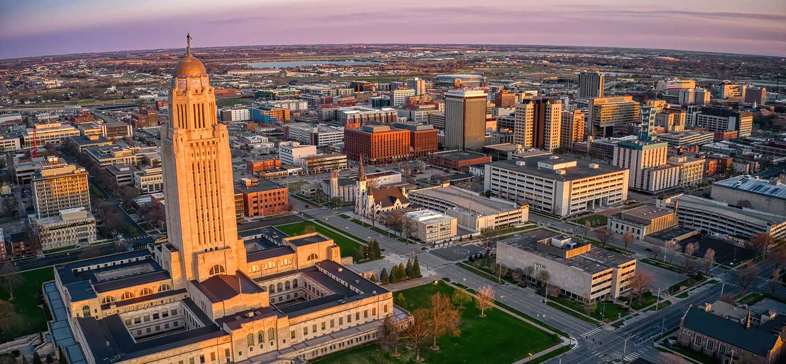 Landscape of Lincoln, Nebraska