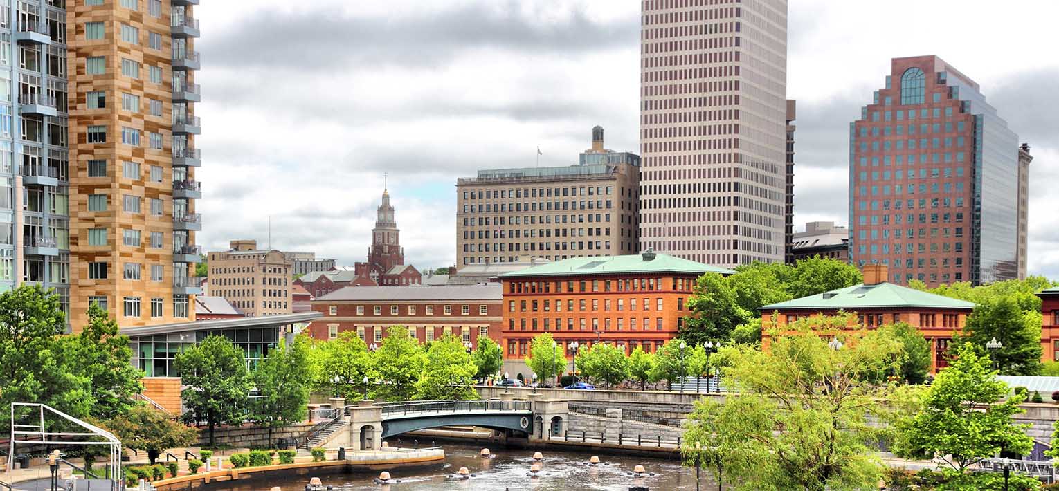 Landscape of Providence, Rhode Island