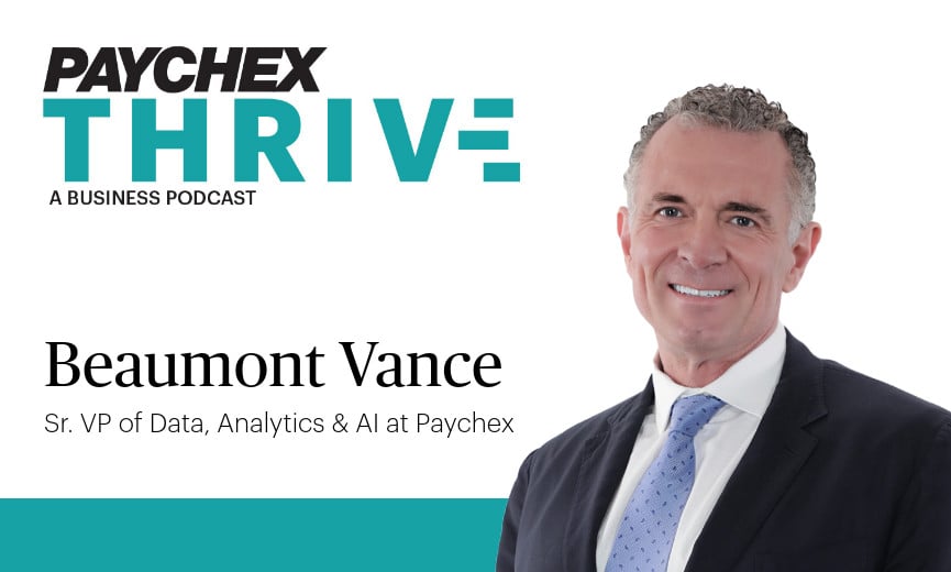 Beaumont Vance, Senior Vice President of Data, Analytics & AI at Paychex