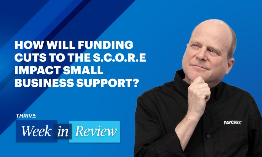Small Business Surveys, HSAs Could Expand, SCORE Threatened