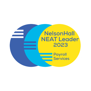 NelsonHall NEAT Leader 2023 para los servicios de nómina