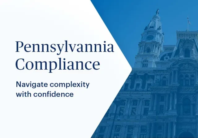 Pennsylvania compliance cover